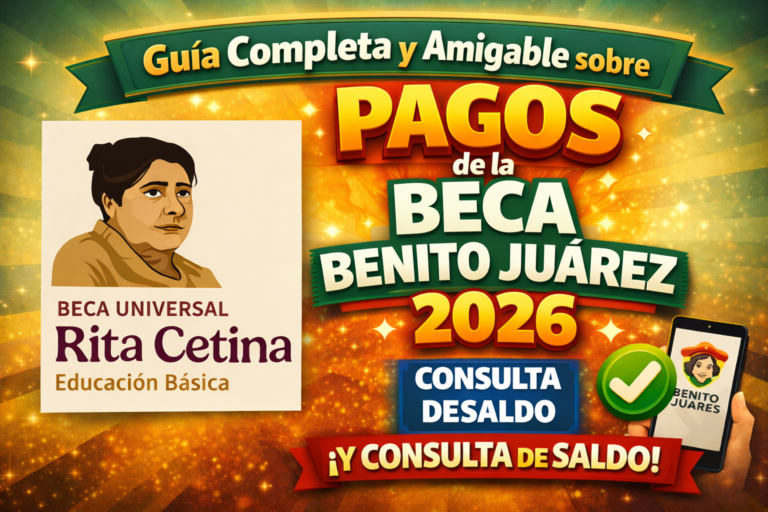 Guía Completa y Amigable sobre Pagos de la Beca Benito Juárez 2026 y Consulta de Saldo