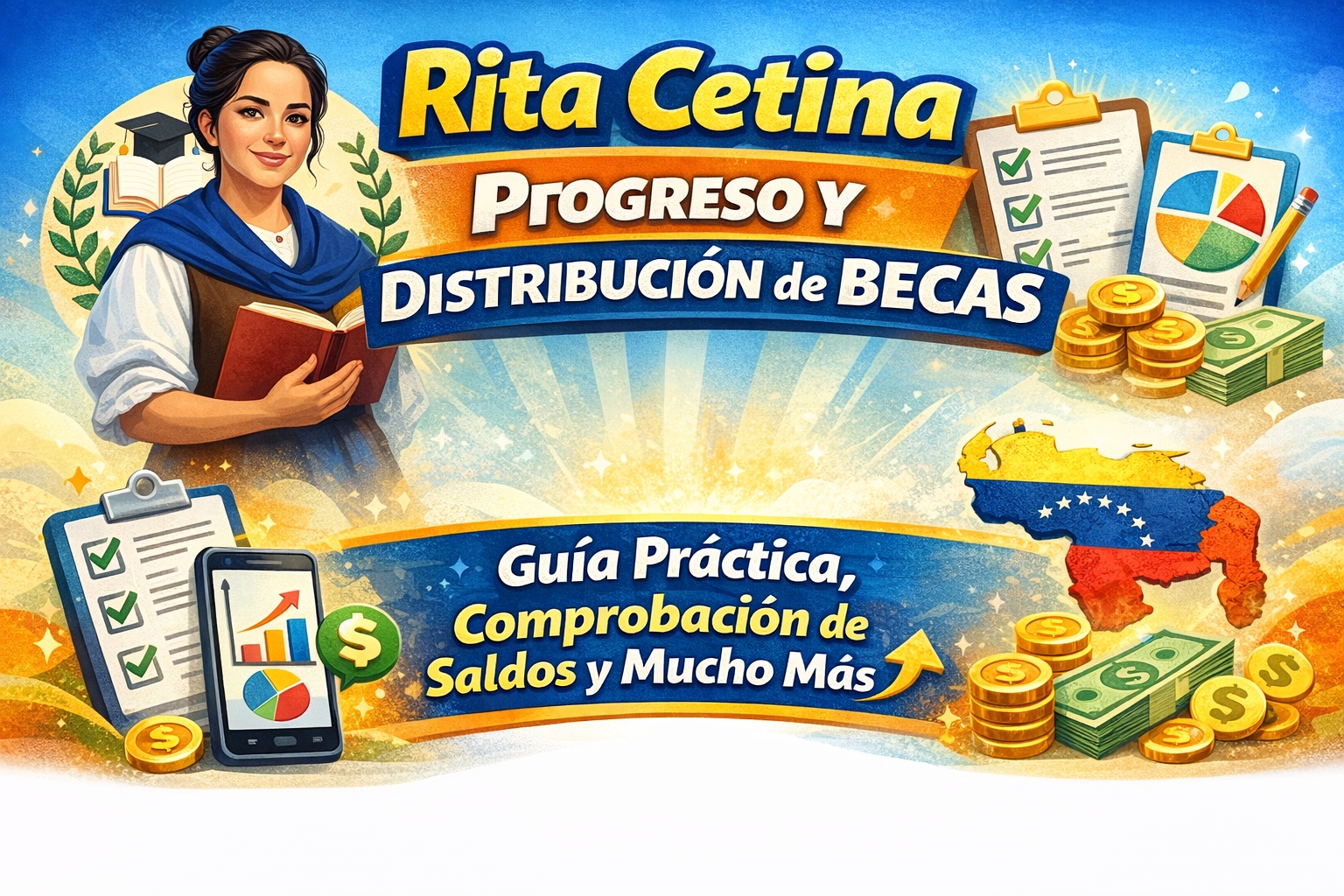 Rita Cetina Progreso y distribución de becas Guía práctica, comprobación de saldos y mucho más
