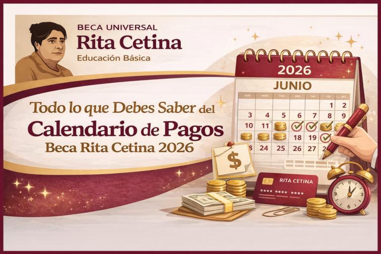 Todo lo que Debes Saber del Calendario de Pagos Beca Rita Cetina 2026