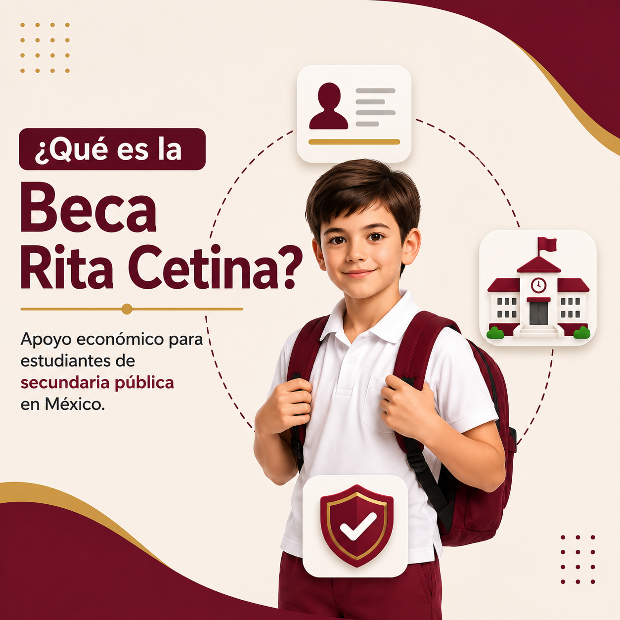 ¿Qué es la Beca Rita Cetina?